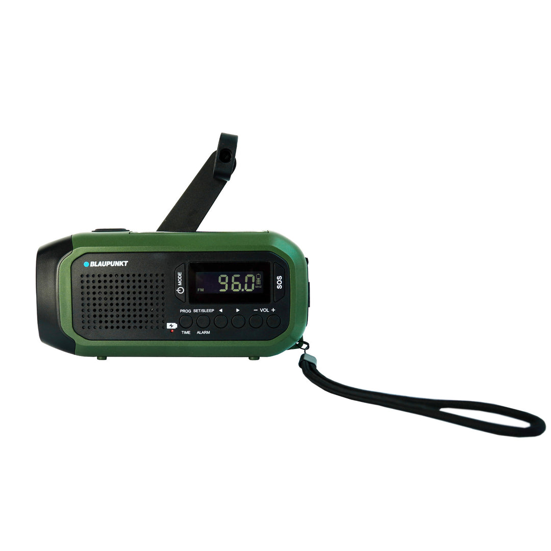 Rádio Blaupunkt síťové/akumulátorové, LED svítilna, SOS indikace, anténa, ER20