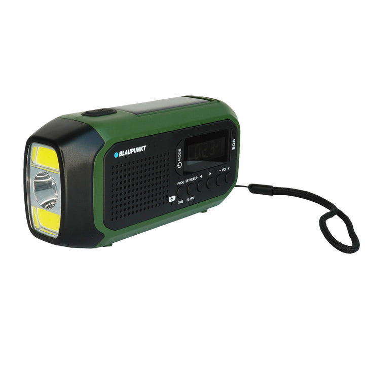 Rádio Blaupunkt síťové/akumulátorové, LED svítilna, SOS indikace, anténa, ER20