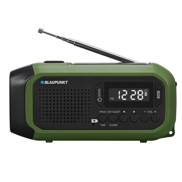 Rádio Blaupunkt síťové/akumulátorové, LED svítilna, SOS indikace, anténa, ER20