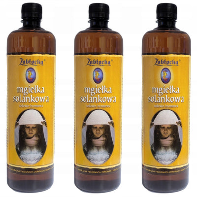 3x Zablocka Solná mlha 950ml k inhalaci v inhalátorech