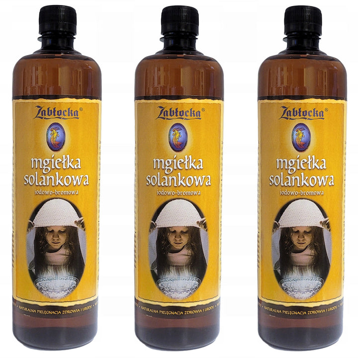 3x Zablocka Solná mlha 950ml k inhalaci v inhalátorech