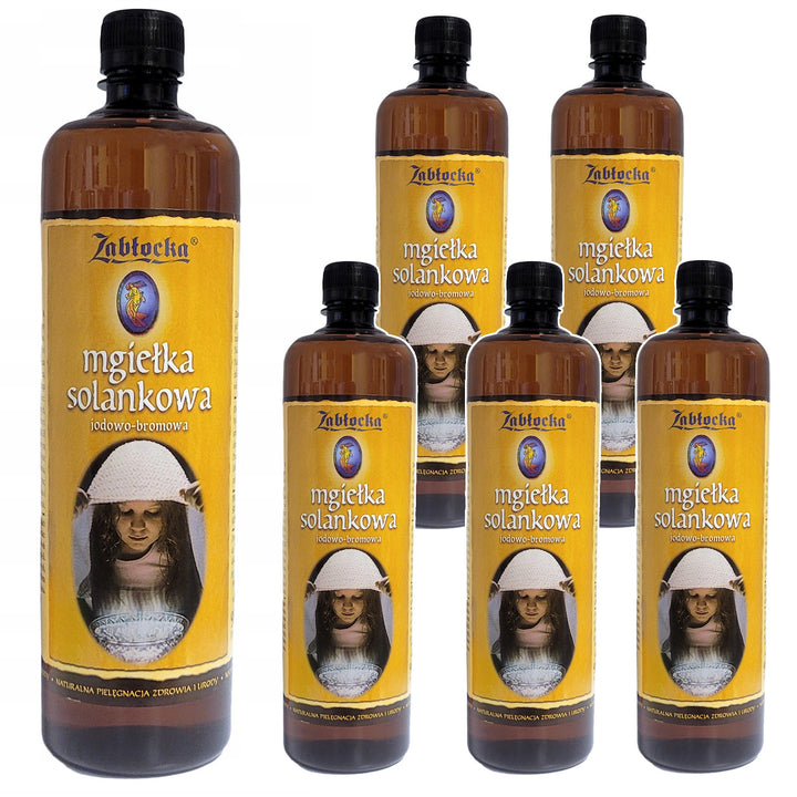 6x Zablocka Solná mlha 950ml k inhalaci v inhalátorech