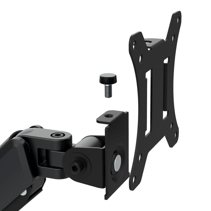 Držák monitoru Maclean, plynová pružina, 17"-32", 2-10 kg, černý, MC-135