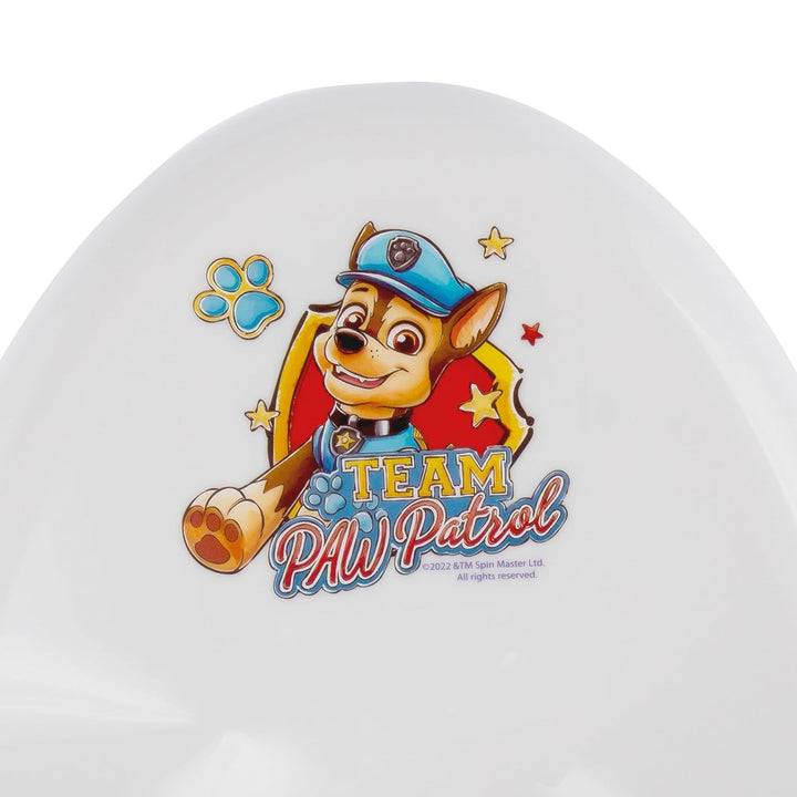 Psi Patrol protiskluzový kryt na záchodové prkénko - Paw Patrol+ Psi Patrol protiskluzová plošina, max. 120 kg, dvoustupňová+ Psi Patrol protiskluzový nočník, max. 15 kg
