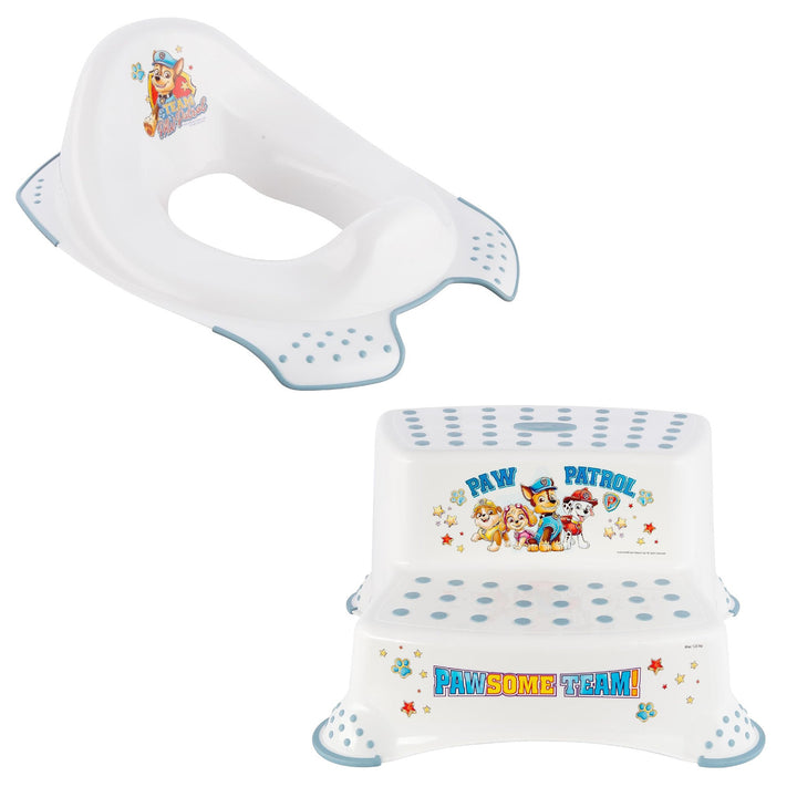Protiskluzový kryt záchodového prkénka Psi Patrol - Paw Patrol+ Protiskluzová plošina Psi Patrol, bílá, max. 120 kg