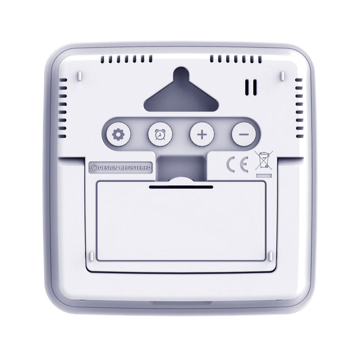 Bezdrátová meteorologická stanice GreenBlue, teplota + vlhkost IN/OUT, hodiny + budík + datum, volba °C / °F, dosah až 60 m, GB169