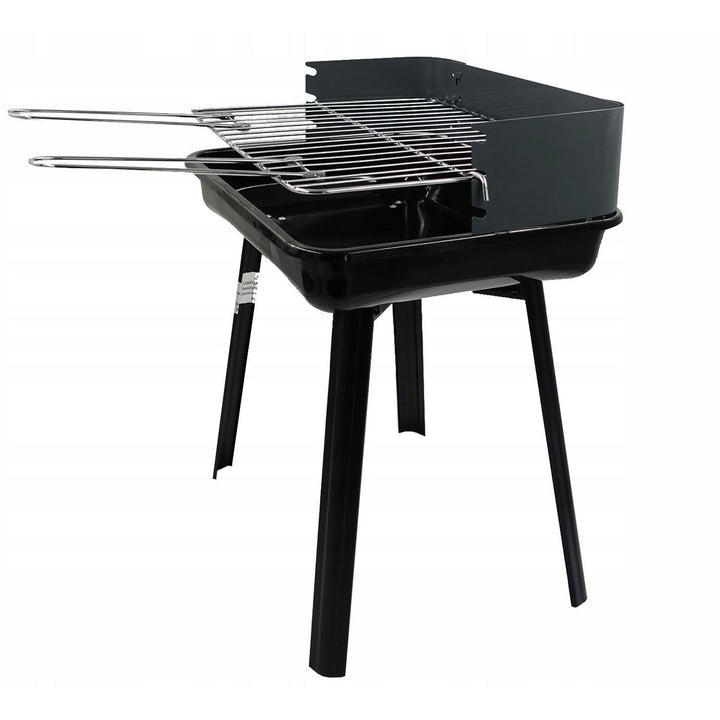 Gril na dřevěné uhlí Master Grill & Party, obdélníkový, skládací, přenosný, MG936