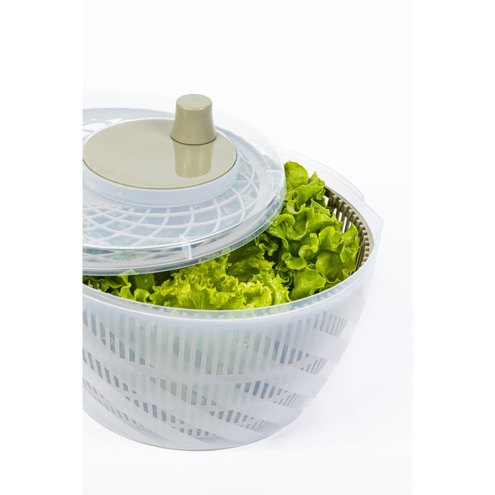 Odstředivka na salát BranQ, objem 6 l, olivově zelená, GreenSpin