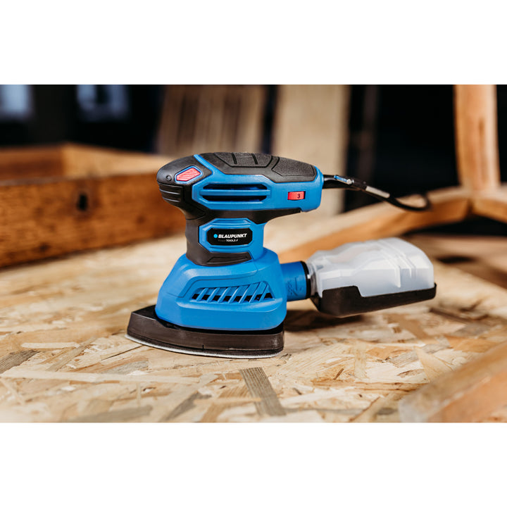 Bruska Blaupunkt, 300 W, vyměnitelné brusné podložky, oscilační průměr 1,8 mm, OS6010