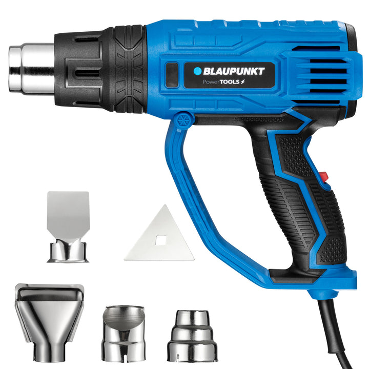 Horkovzdušná pistole Blaupunkt, 2000 W, ovládání dmychadlem, rozsah 350-600 °C, HG2010