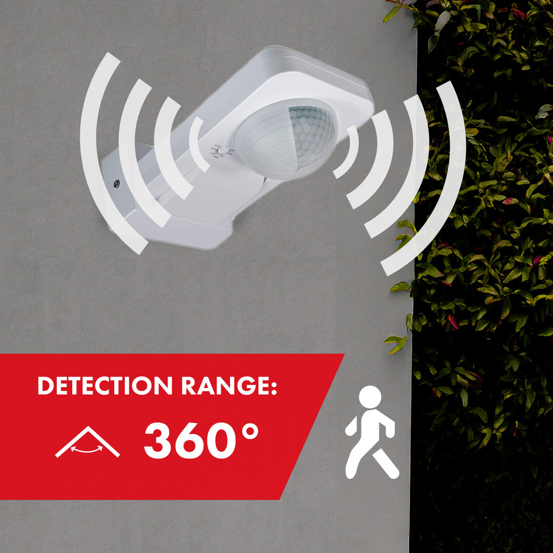 2x pohybový senzor 360st venkovní IP65 LED