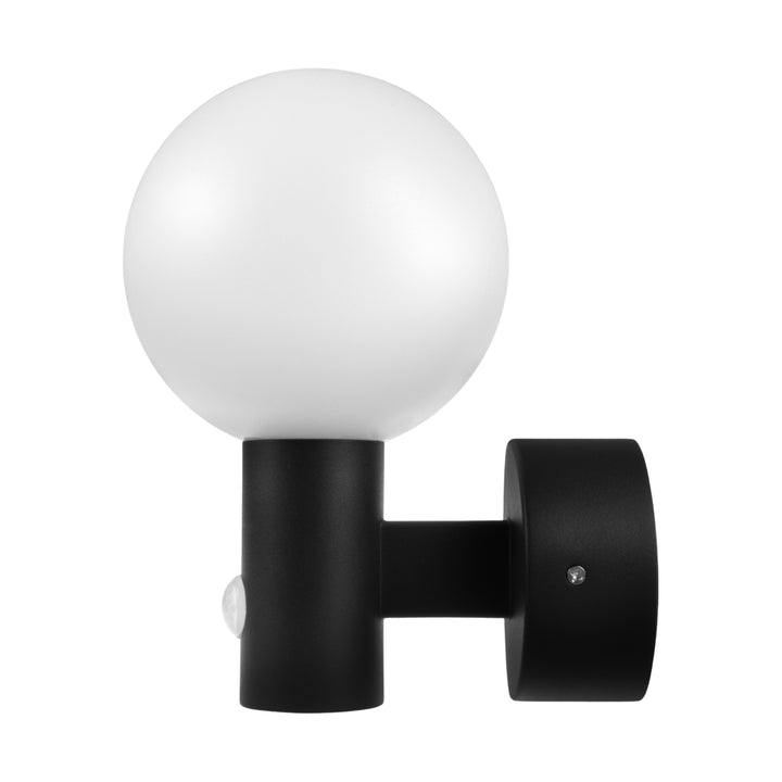 Senzor pohybu Maclean LED lampa, PIR senzor pohybu, černá, 15W, IP65, 1600lm, neutrální bílá (4000K) MCE515 B, 2 kusy