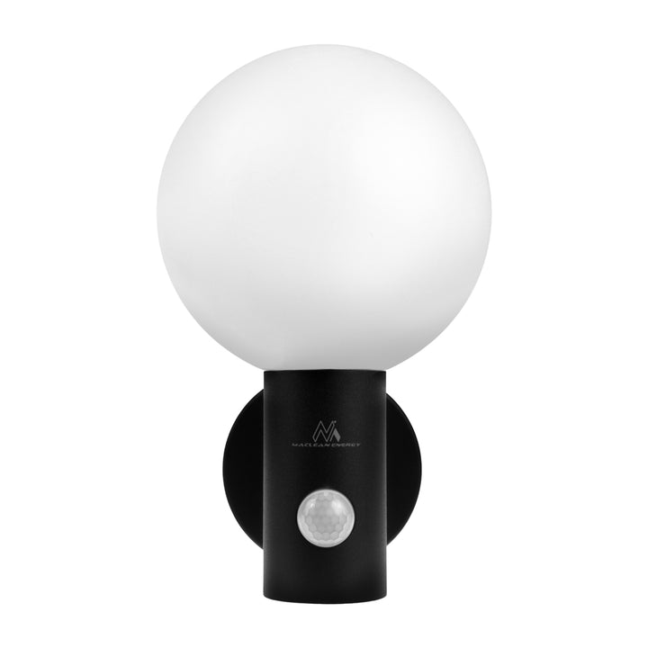 Senzor pohybu Maclean LED lampa, PIR senzor pohybu, černá, 15W, IP65, 1600lm, neutrální bílá (4000K) MCE515 B, 2 kusy