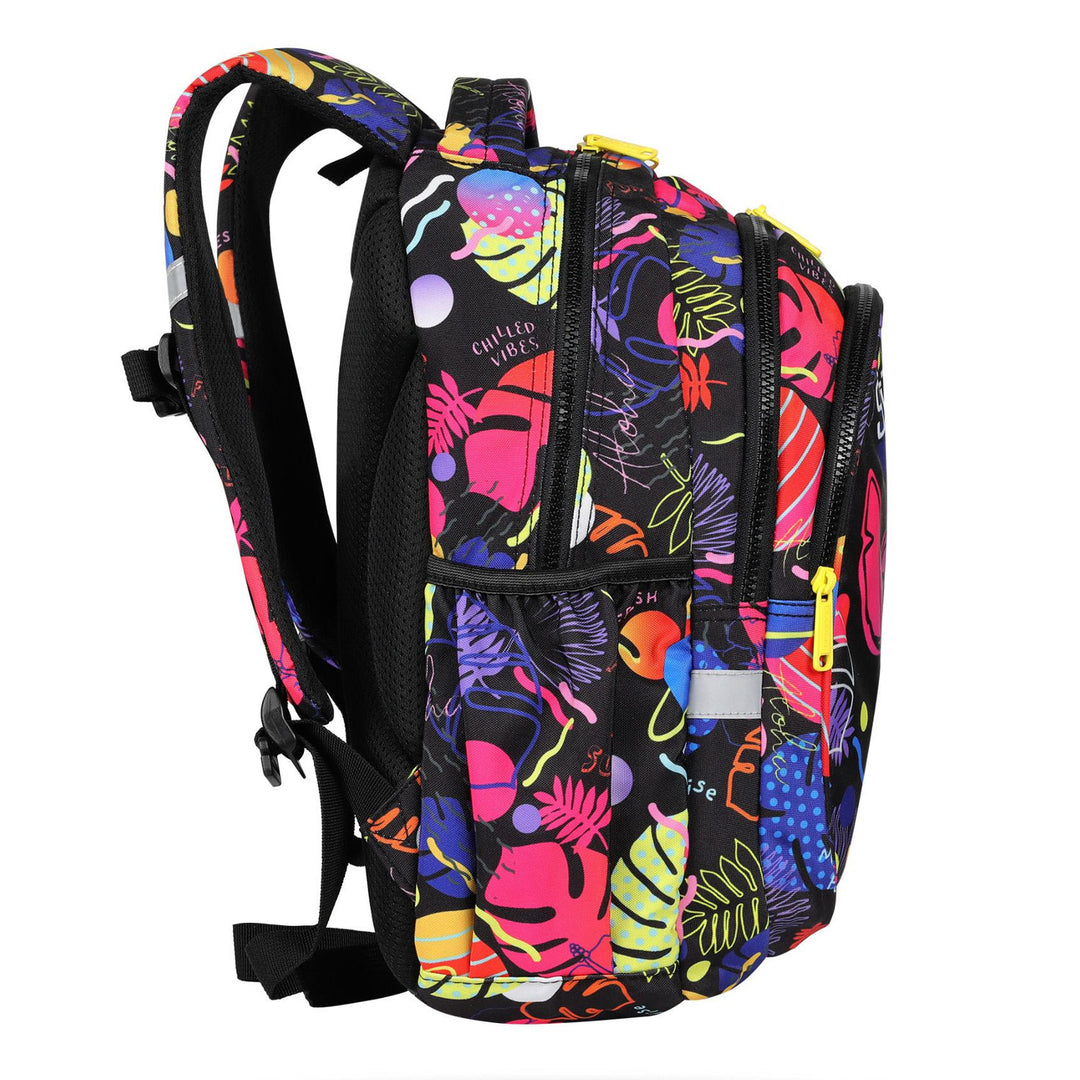 Coolpack Jerry DISNEY STITCH 19 L školní batoh černý + CoolPack Campus Disney Stitch oválný školní penál F062886