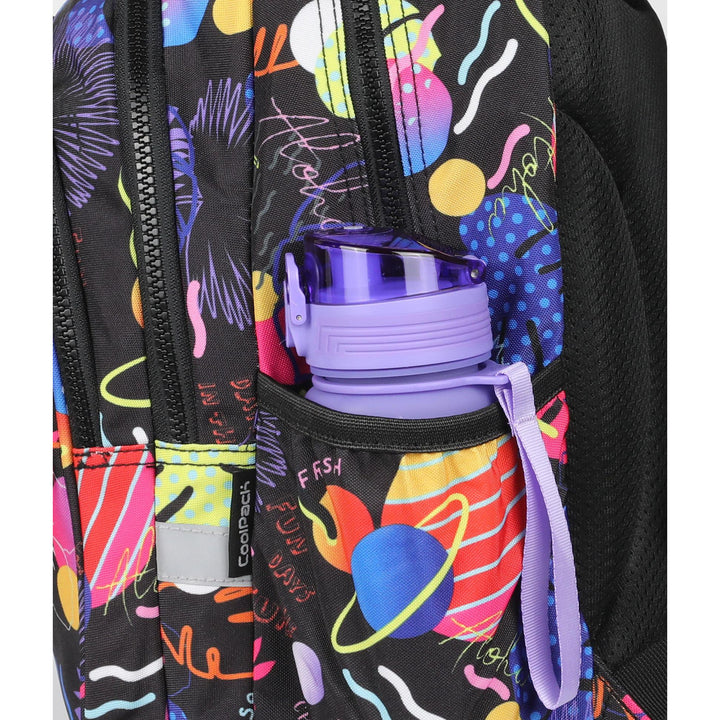 Coolpack Jerry DISNEY STITCH 19 L školní batoh černý + CoolPack Campus Disney Stitch oválný školní penál F062886