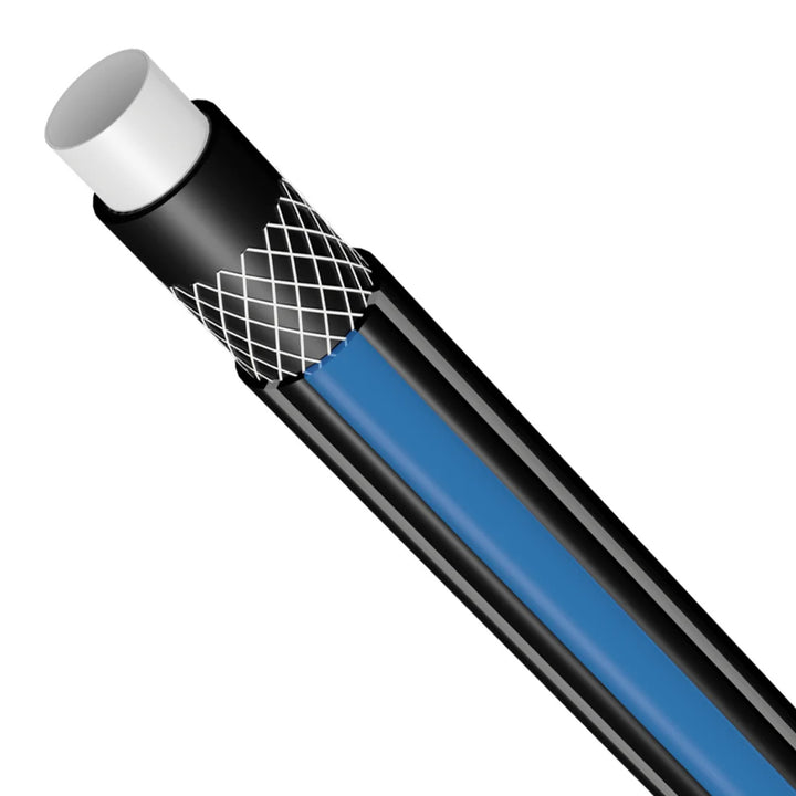 Zahradní sada Vartco, 1/2'' 20m hadice, rychlospojka Stop and Go, kohoutková přípojka, zavlažovač, nástěnný držák, Home Set