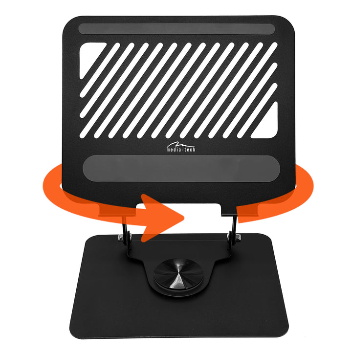 Nastavitelný, otočný, ergonomický stojan na notebook 10-17, Media-Tech MT2662