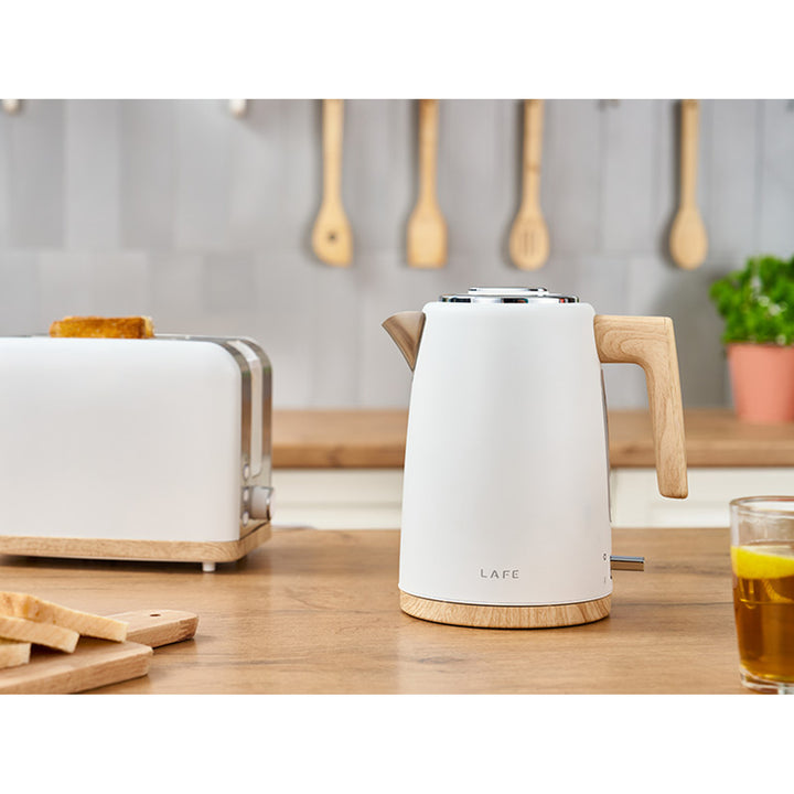 Rychlovarná konvice Lafe, 2200 W, objem 1,7 l, bílá, Scandi