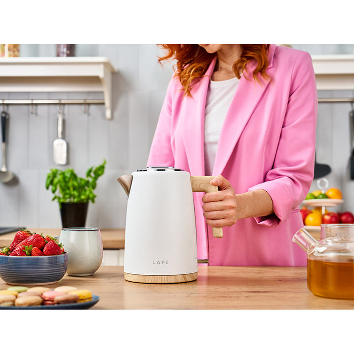 Rychlovarná konvice Lafe, 2200 W, objem 1,7 l, bílá, Scandi