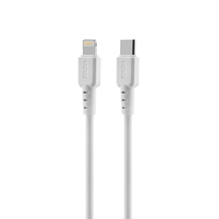 Síťová nabíječka VIDVIE, 3A, 65W, 2x USB-C, 1x USB, kabel USB-C/Iphone, PLE262