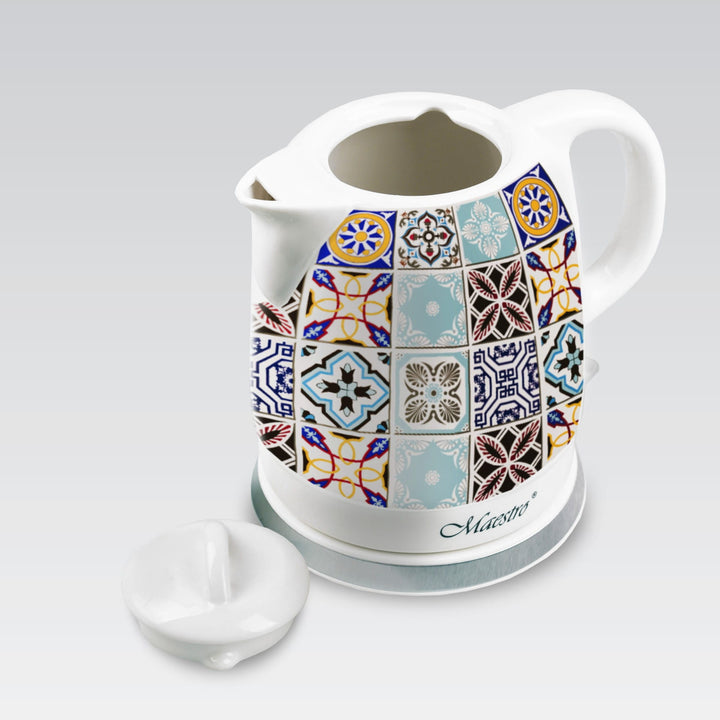 Keramická konvice Maestro, bezdrátová, 1200 W, objem 1,5 l, MR-066-Porto