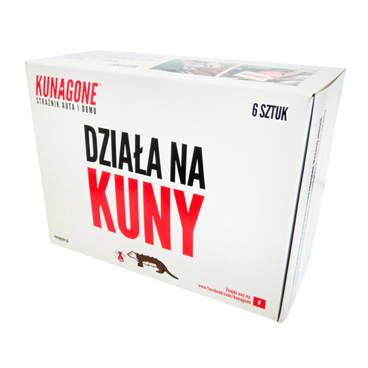 Kunagone odpuzovač kun, přírodní, do auta, domu, na půdu, 6 ks