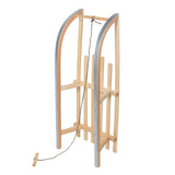 Dřevěné sáňky GreenBlue, klasické, s provázkem, do 100 kg, GB153