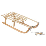 Dřevěné sáňky GreenBlue, klasické, s provázkem, do 100 kg, GB153