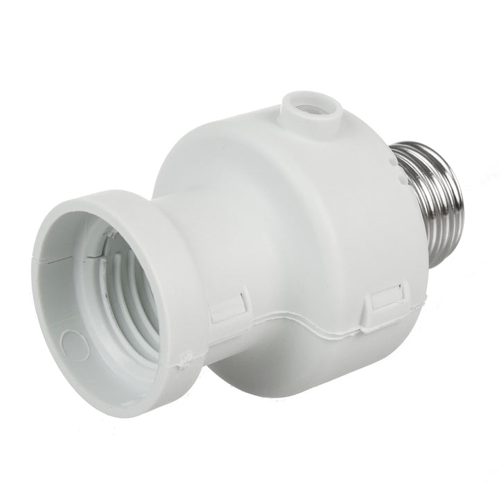 Objímka Maclean, E27, max. 100 W, se soumrakovým čidlem, časovač, bílá, MCE21W, 4 kusy