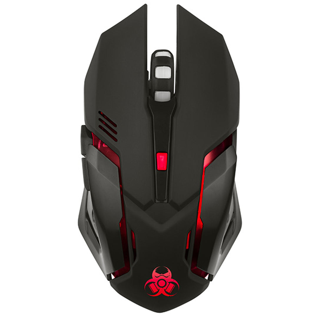 Herní myš Tracer, bezdrátová, 500mAh baterie, 3200 DPI, Gamezone Rocky RF Nano