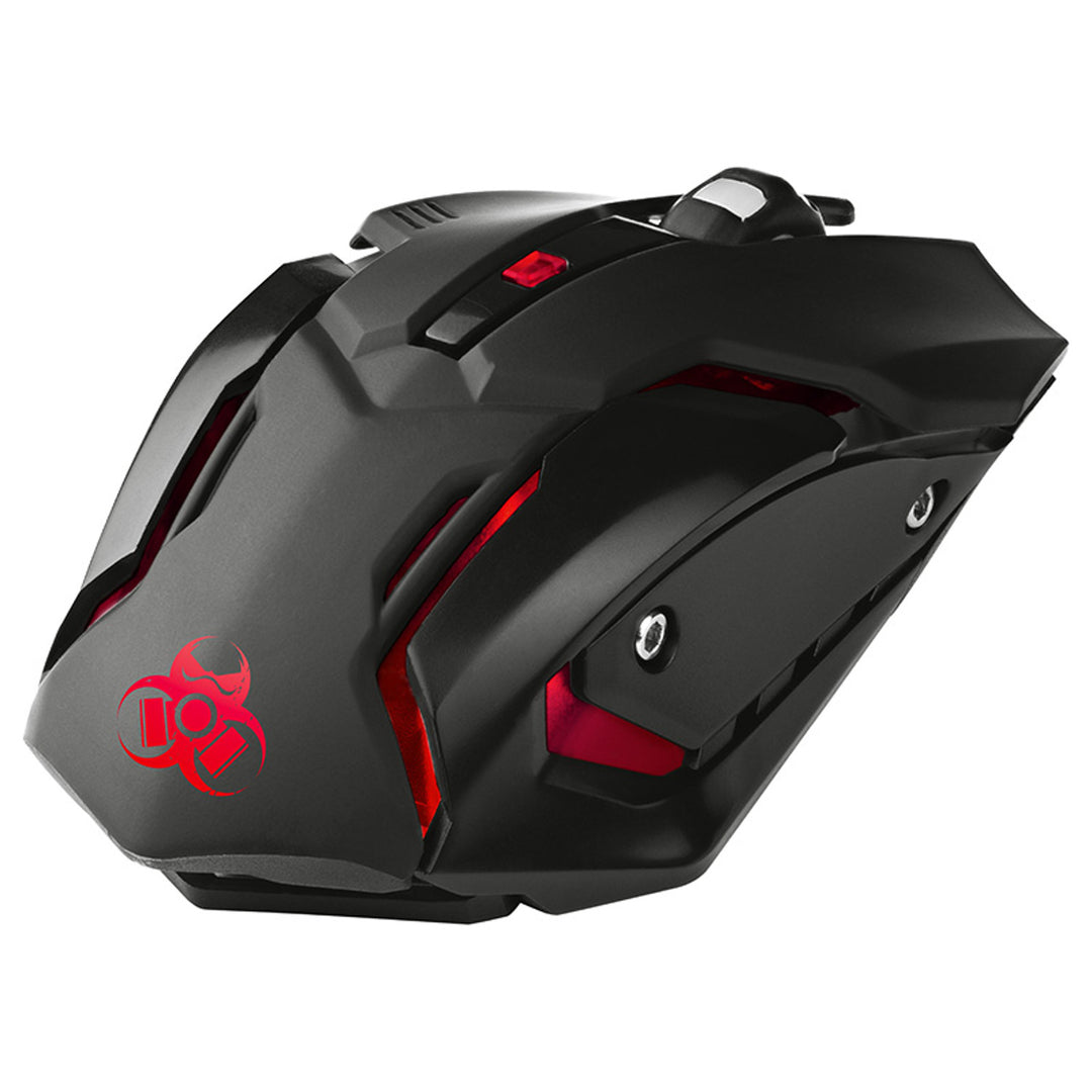 Herní myš Tracer, bezdrátová, 500mAh baterie, 3200 DPI, Gamezone Rocky RF Nano