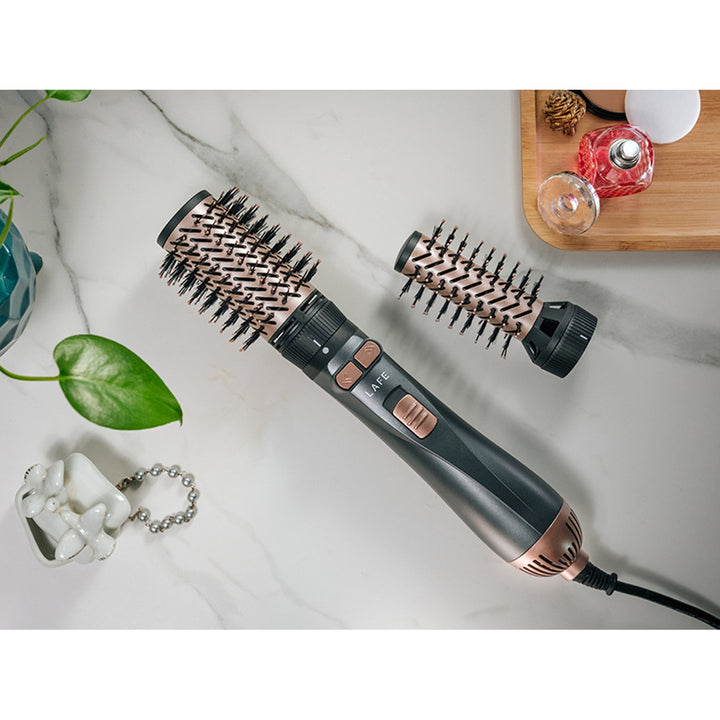 Rotační kulma/sušička LAFE, 2 rychlosti, 3 stupně teploty, ionizace, 1200 W, Sleek and Shine Style