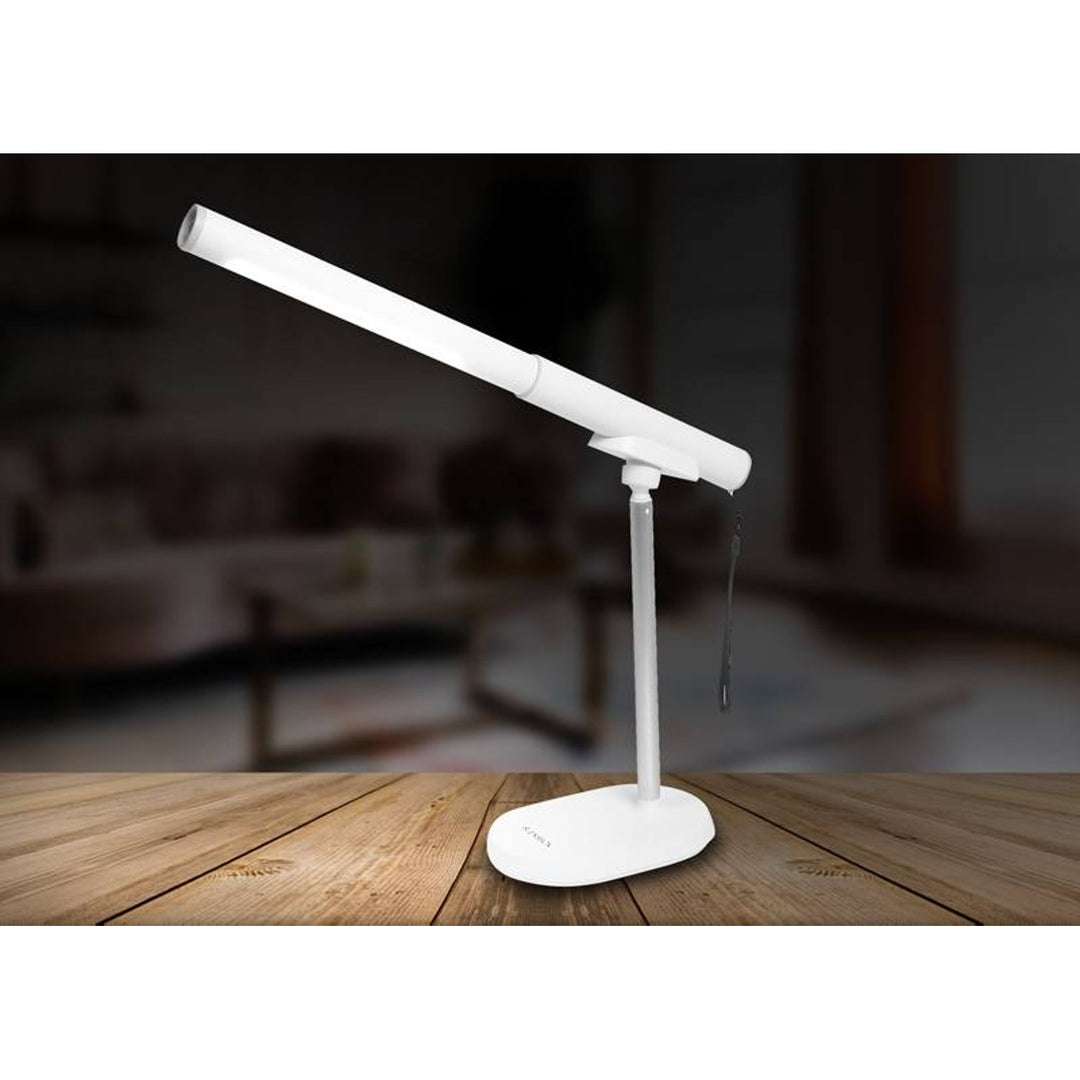 Kancelářská lampa / svítilna Svensson, 2 v 1, výkon 8 W, nabíjení přes USB-C, ovládání jasu, LXBL1021B