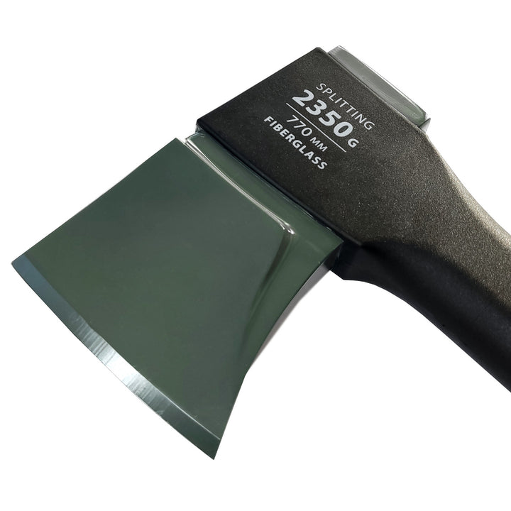Štípací sekera Blaupunkt, tlumící nárazy a protiskluzová rukojeť, čepel s nepřilnavým povrchem, rovnoměrně vyvážená, AX2650PRO