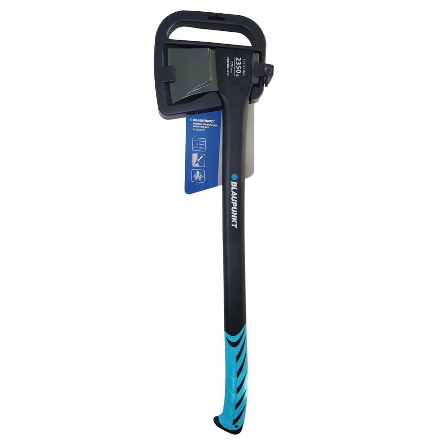 Štípací sekera Blaupunkt, tlumící nárazy a protiskluzová rukojeť, čepel s nepřilnavým povrchem, rovnoměrně vyvážená, AX2650PRO
