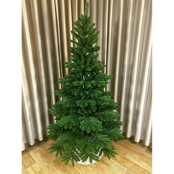 Umělý vánoční stromek, jedle obrovská, z PVC fólie, výška 220 cm
