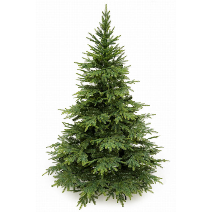Umělý vánoční stromek, přírodní kavkazský smrk, PVC + PE, výška 220 cm