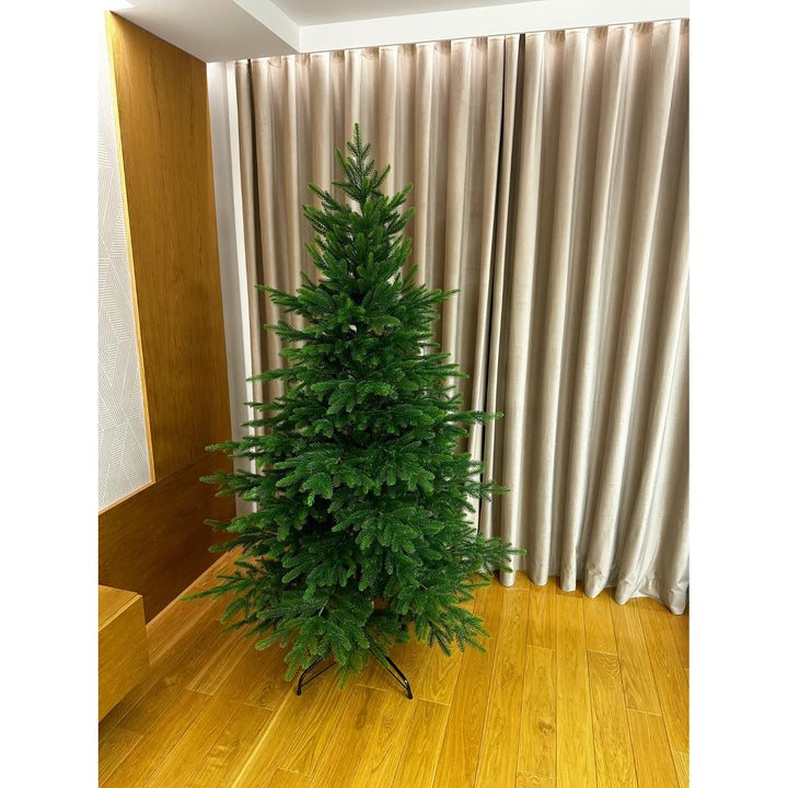 Umělý vánoční stromek, přírodní kavkazský smrk, PVC + PE, výška 190 cm