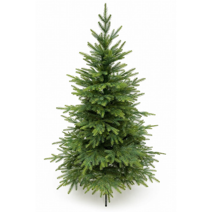 Umělý vánoční stromek, přírodní kavkazský smrk, PVC + PE, výška 160 cm
