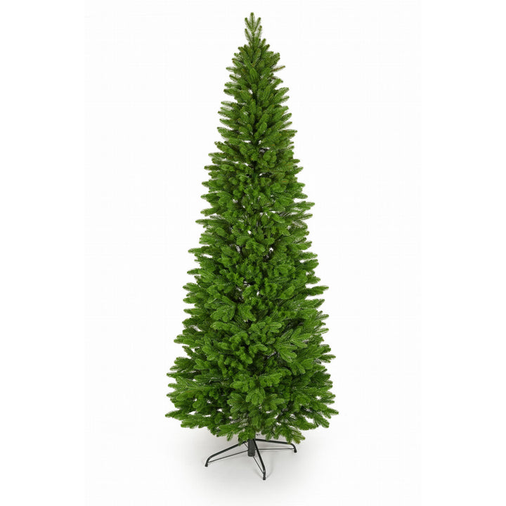 Umělý vánoční stromek, sloupový smrk, PE větve, výška 240 cm