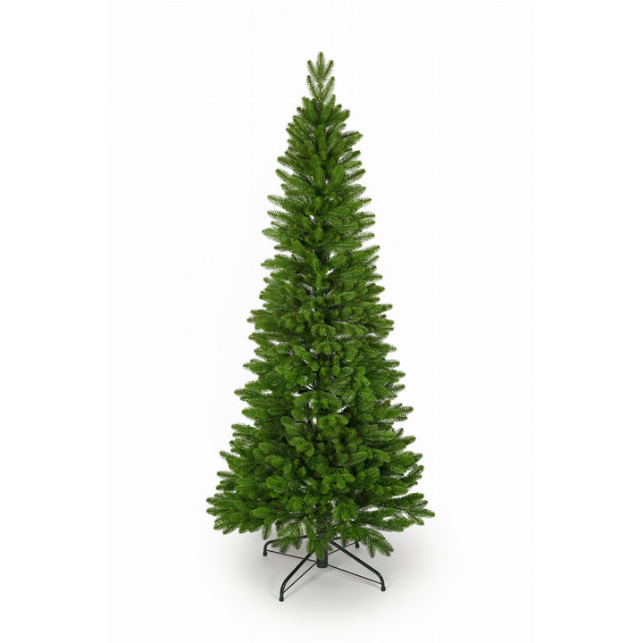 Umělý vánoční stromek, sloupovitý smrk, PE větve, výška 180 cm