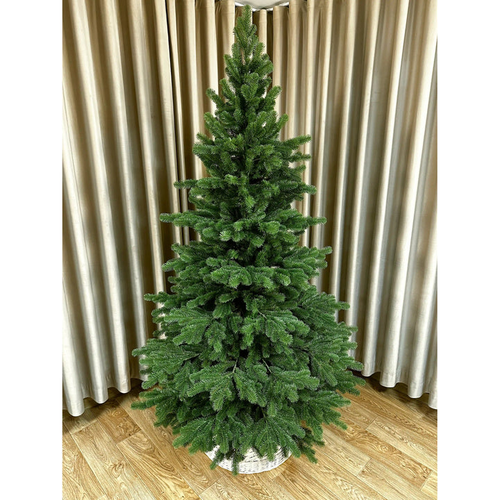 Umělý vánoční stromek, přírodní jedle, 100% PE, výška 230 cm