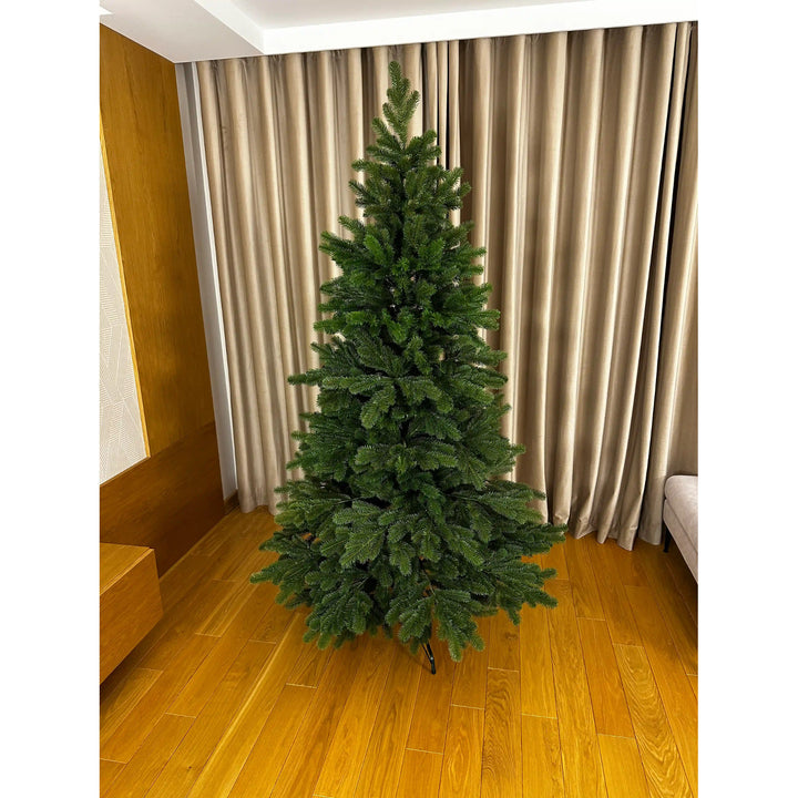 Umělý vánoční stromek, přírodní jedle, 100% PE, výška 200 cm