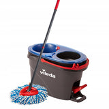 Rotační mop Vileda, dvoukomorový, odstředivý systém, skládací tyč, snadné čištění rohů, turbo H2prO + 2 náhradní náplně