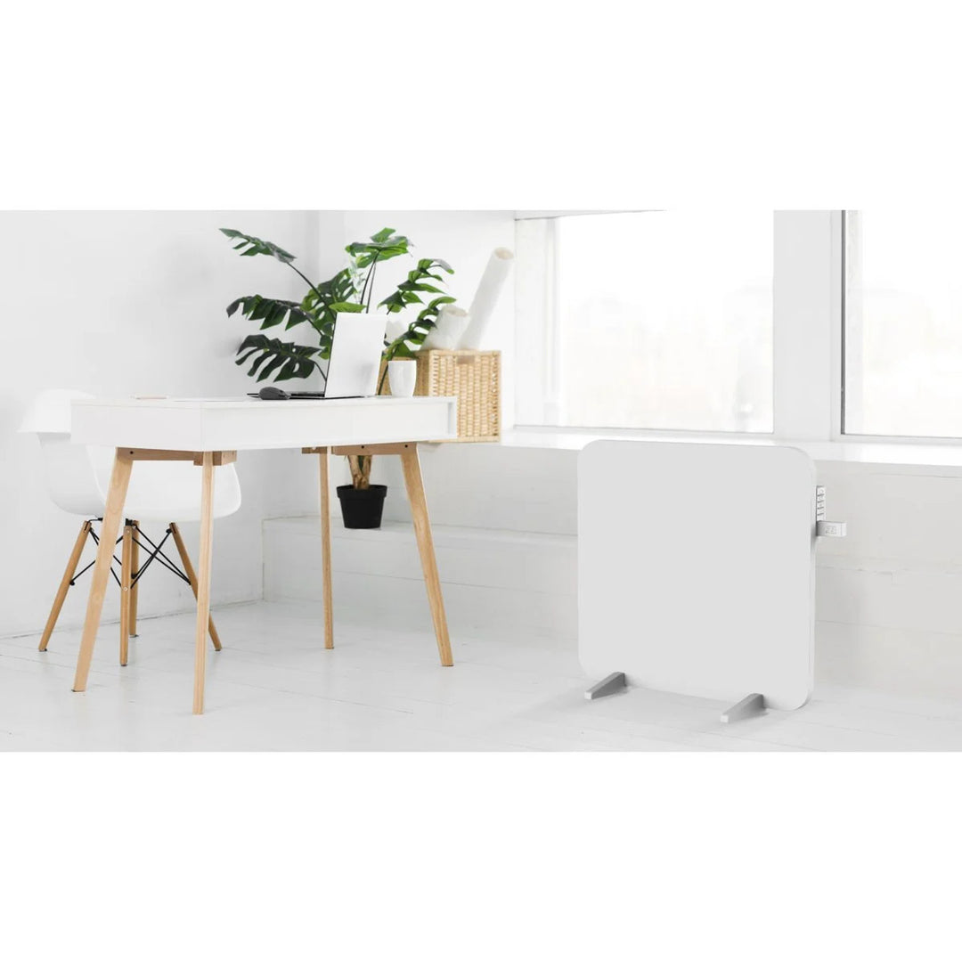 Infrazářič Cronos, 450 W, s termostatem a dálkovým ovládáním, nastavitelný od 10 °C do 50 °C, nízké energetické ztráty, Titanium CR-500