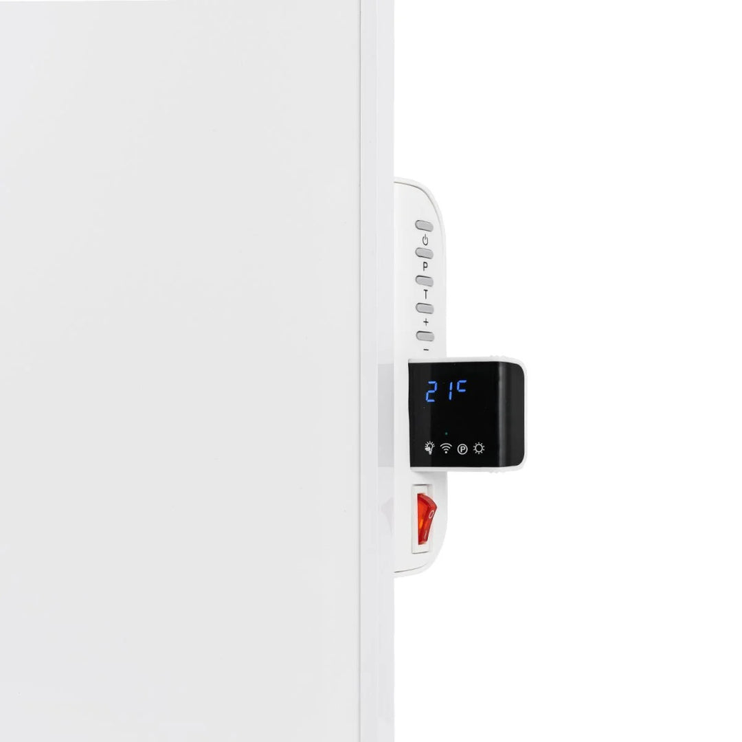 Infrazářič Cronos, 770 W, ovládaný chytrým telefonem, vestavěný termostat, 98% konverzní poměr, krytí IP44, Synthelith PRO CRP-770TWP