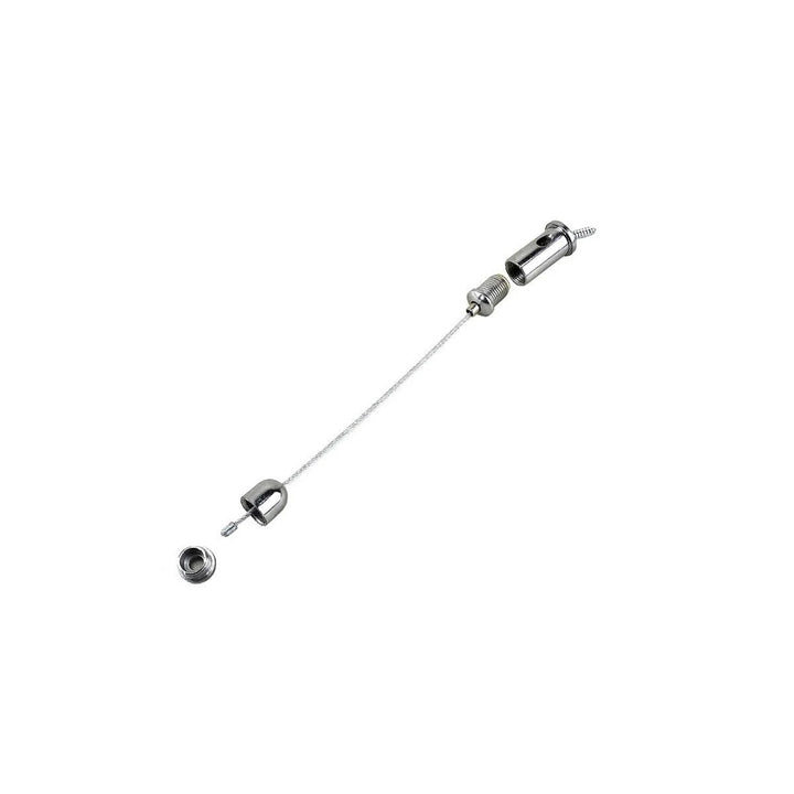 Stropní montážní sada pro sálavé trubkové ohřívače Cronos, délka kabelu 1 m, z nerezové oceli