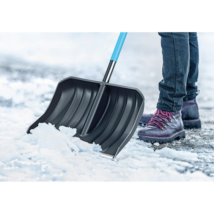 Hrablo na sníh Cellfast, hliníková násada, délka 140 cm, Cellpro 40-340 + škrabka na sklo
