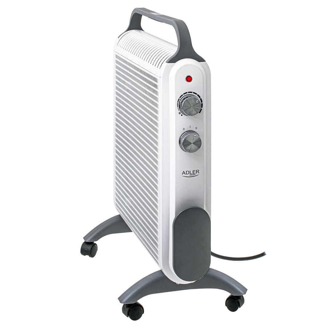 Topný konvektor, na kolečkách, 2 stupně výkonu, max. 2000 W, termostat, AD 7750