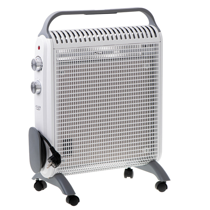 Topný konvektor, na kolečkách, 2 stupně výkonu, max. 2000 W, termostat, AD 7750